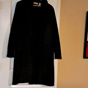 Women's Genuine Suede/Shearling Coat